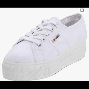 Superga 2790 Acotw White platform shoes